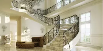 Сколько стоит мраморная лестница