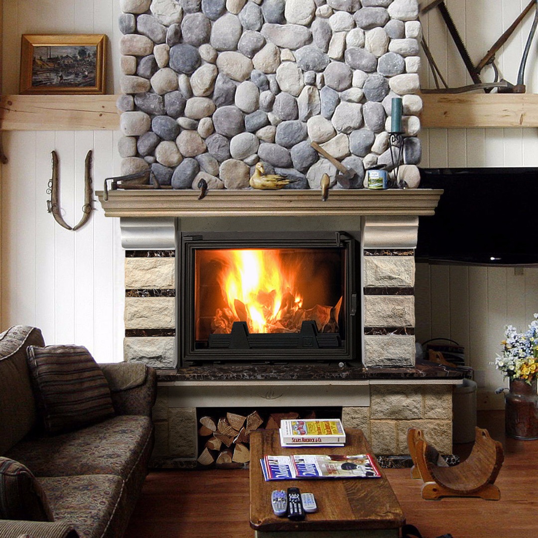 Камины из натурального камня – тепло и уют для вашего дома